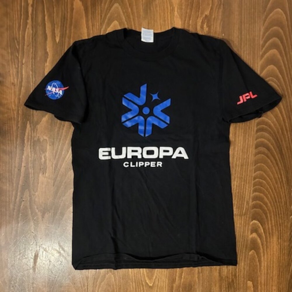 Official JPL Europa Clipper T-shirt S